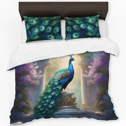 Majesty in Feathers Duvet Cover Set by Nathan Pieterse