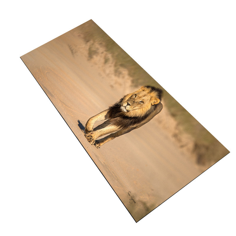 Male Lion Right Desk Pad by Fanie Heymans