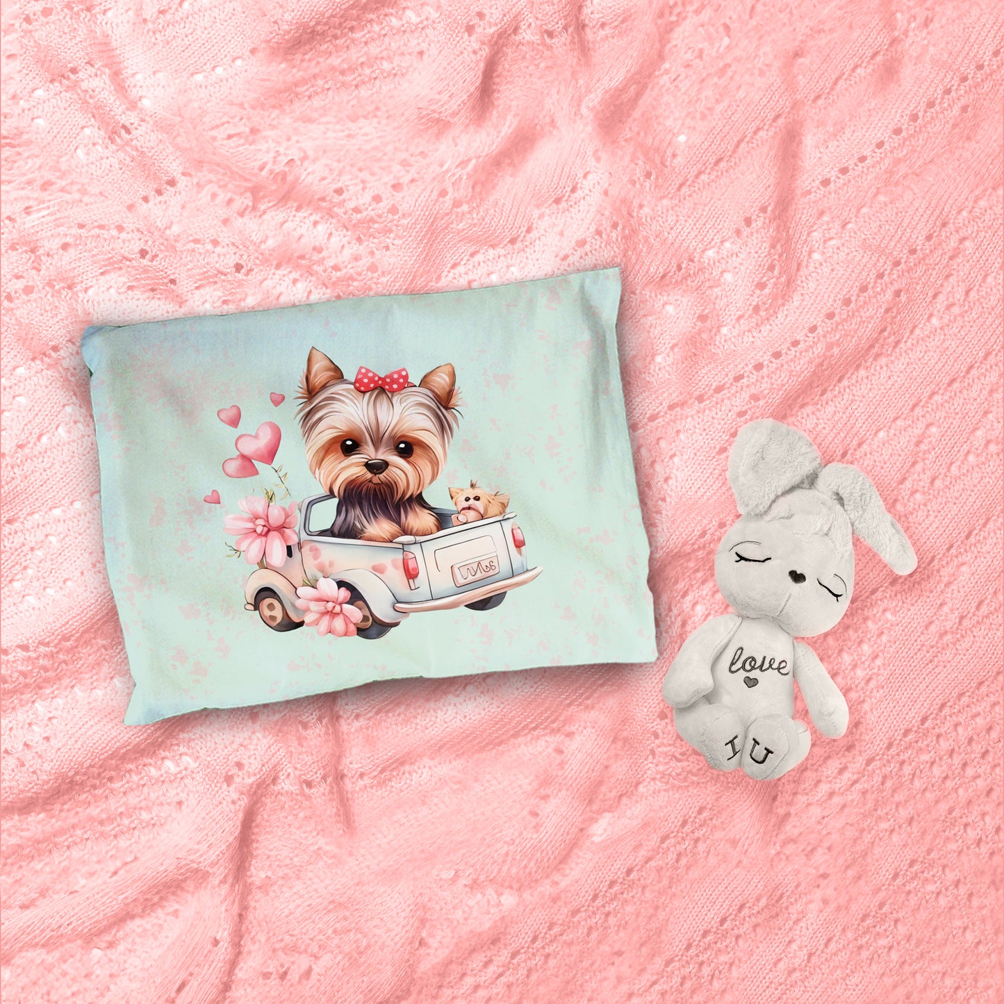 Mama Yorkie Cot Duvet Set