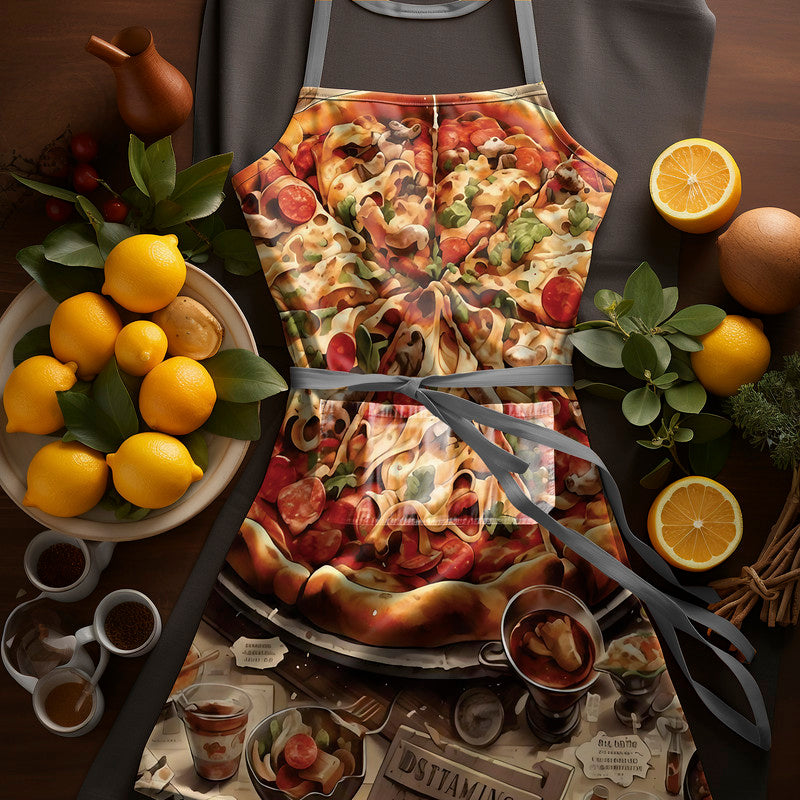 Mamma Mia Medium Length Apron