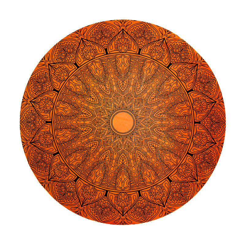Mandala Sun Dance Round Tablecloth