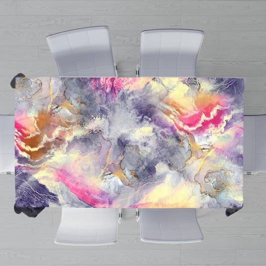 Marble Haze Rectangle Tablecloth