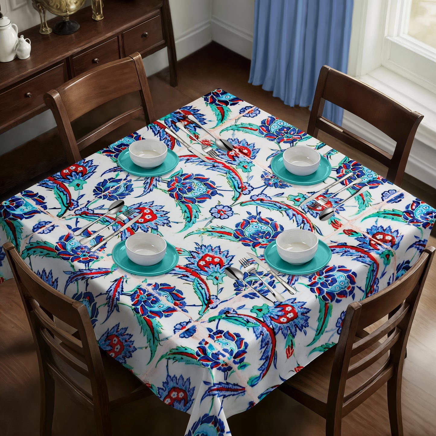 Maroccan Beauty Square Tablecloth