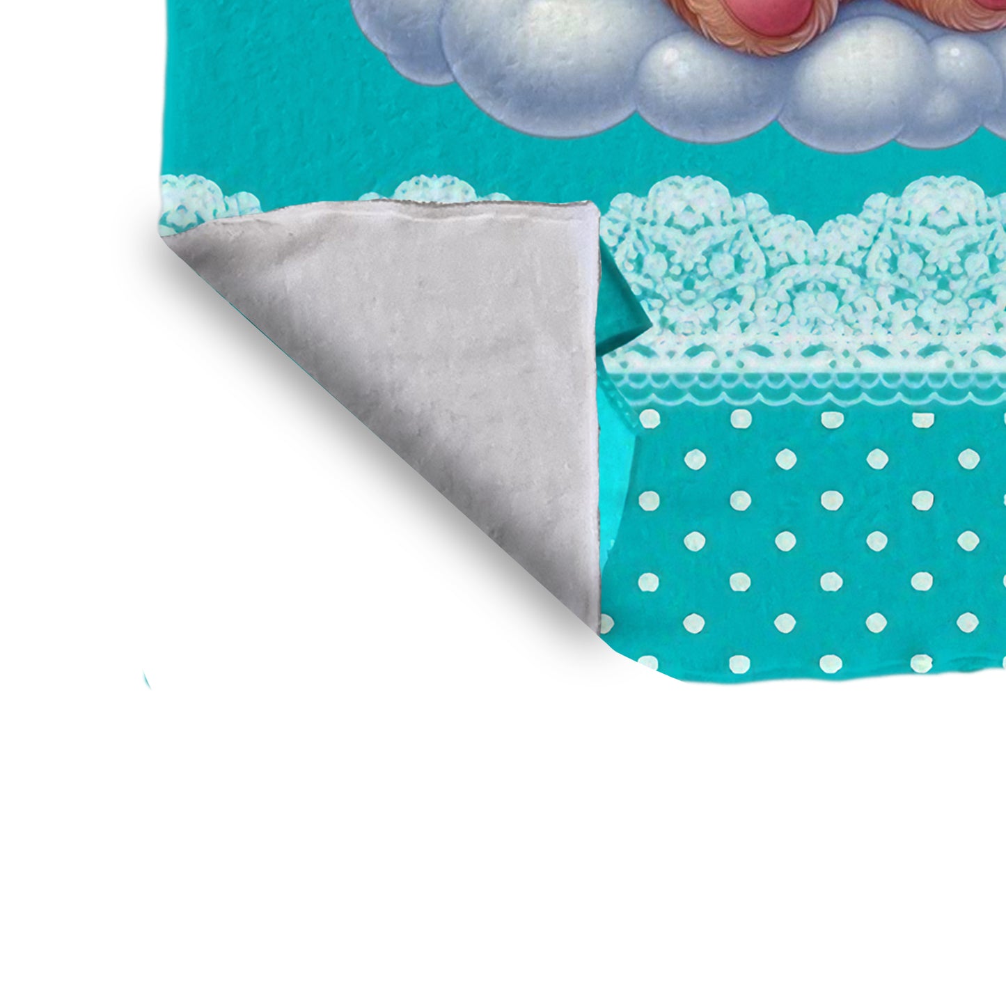 Marshmallow Bear Minky Blanket