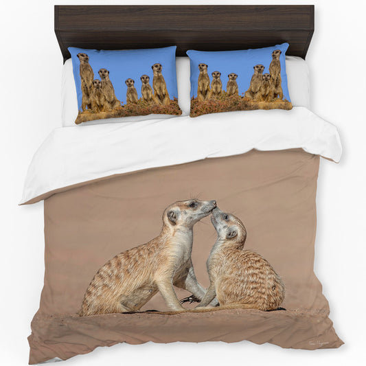 Meerkat By Fanie Heymans Duvet Cover Set