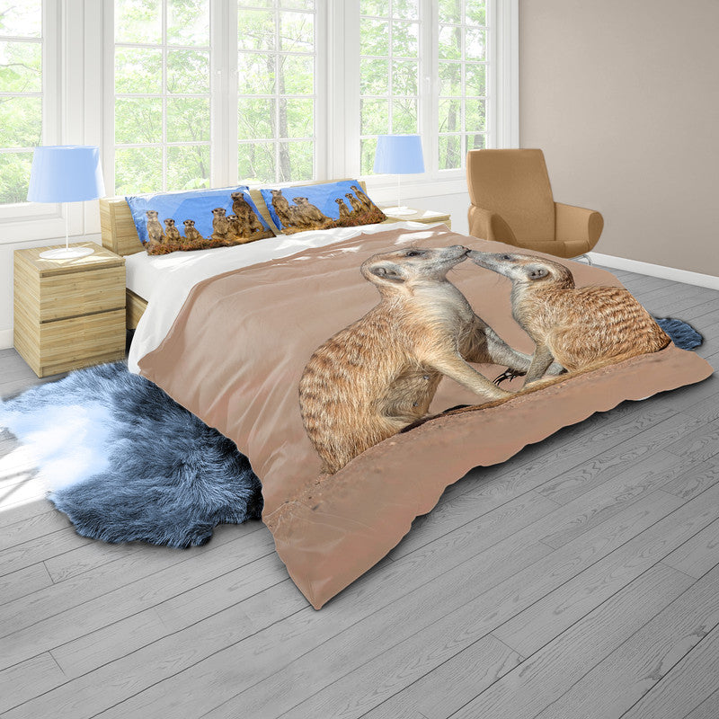 Meerkat By Fanie Heymans Duvet Cover Set