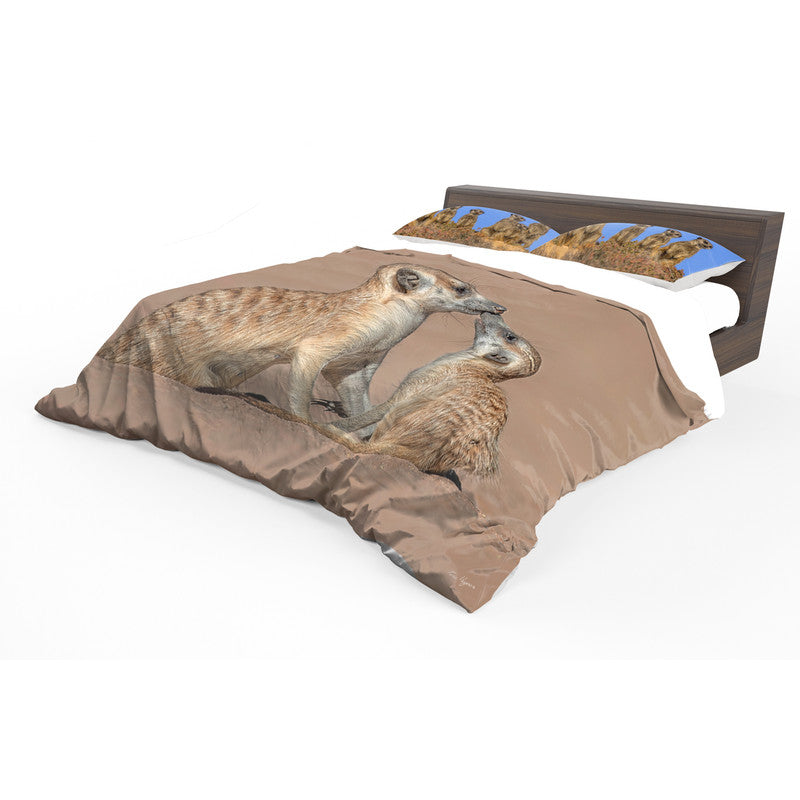 Meerkat By Fanie Heymans Duvet Cover Set