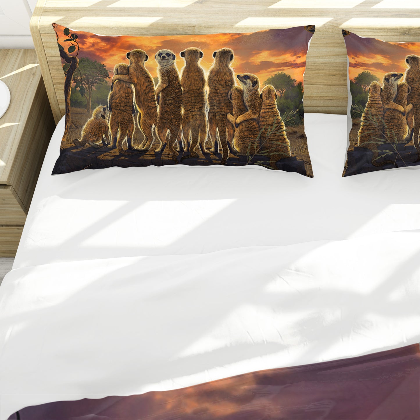 Meerkats Duvet Cover Set By Vincent Hie
