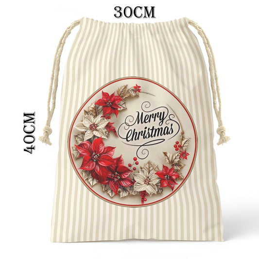 Merry Christmas Gift Bag (Set of 2)
