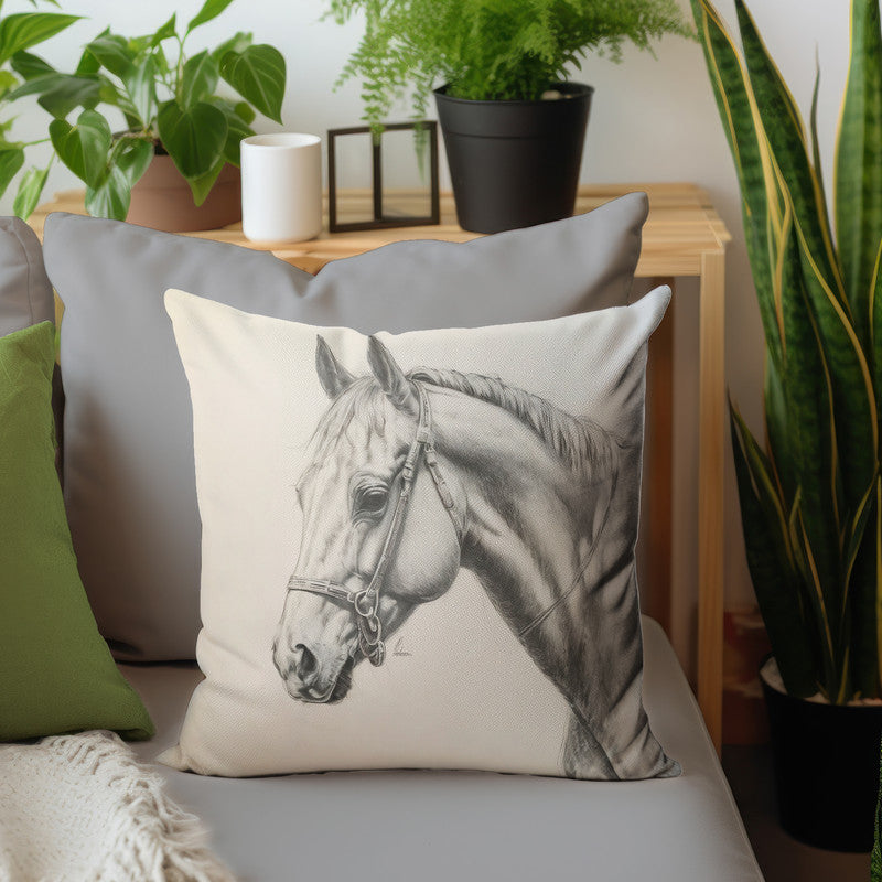 Midnight Majesty Horse Luxury Scatter By Nathan Pieterse