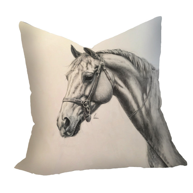 Midnight Majesty Horse Luxury Scatter By Nathan Pieterse