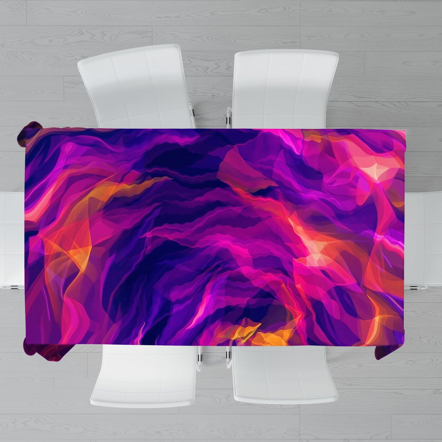 Midnight Mango Rectangle Tablecloth