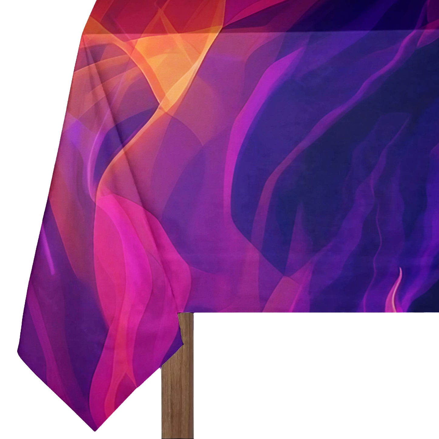 Midnight Mango Rectangle Tablecloth