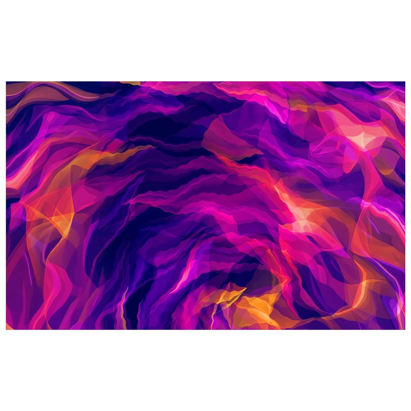Midnight Mango Rectangle Tablecloth