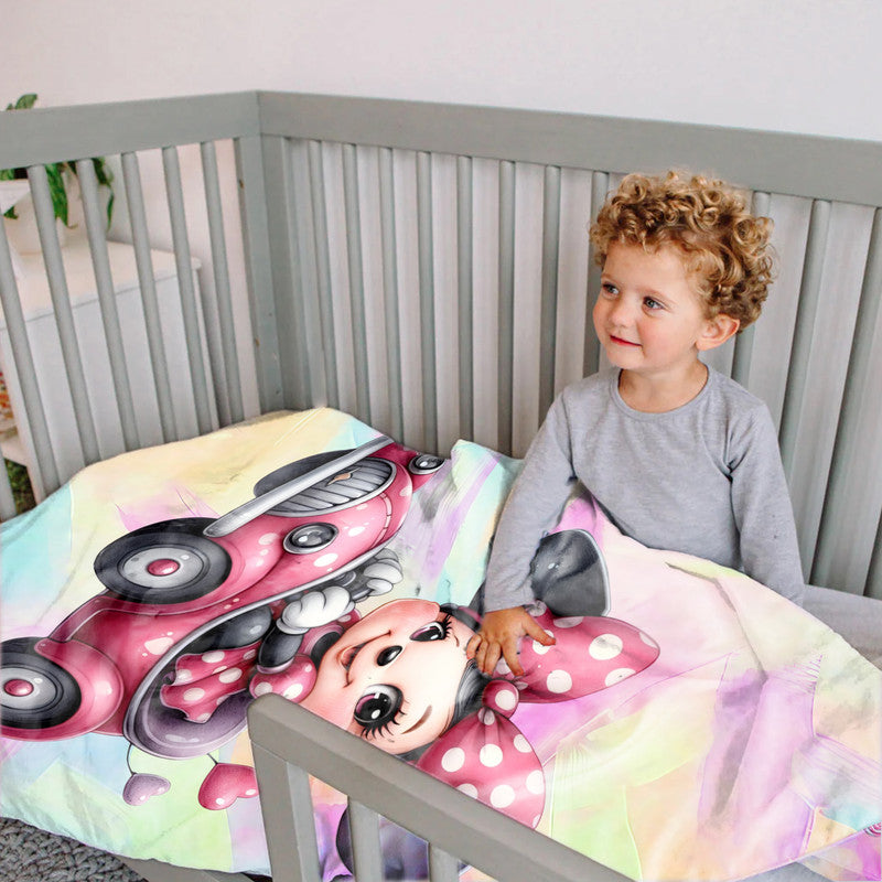Minnie Go Carts Cot Set