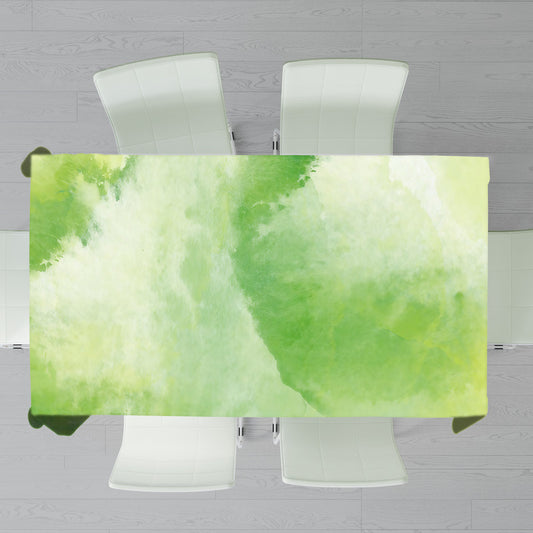 Minty Spring Rectangle Tablecloth