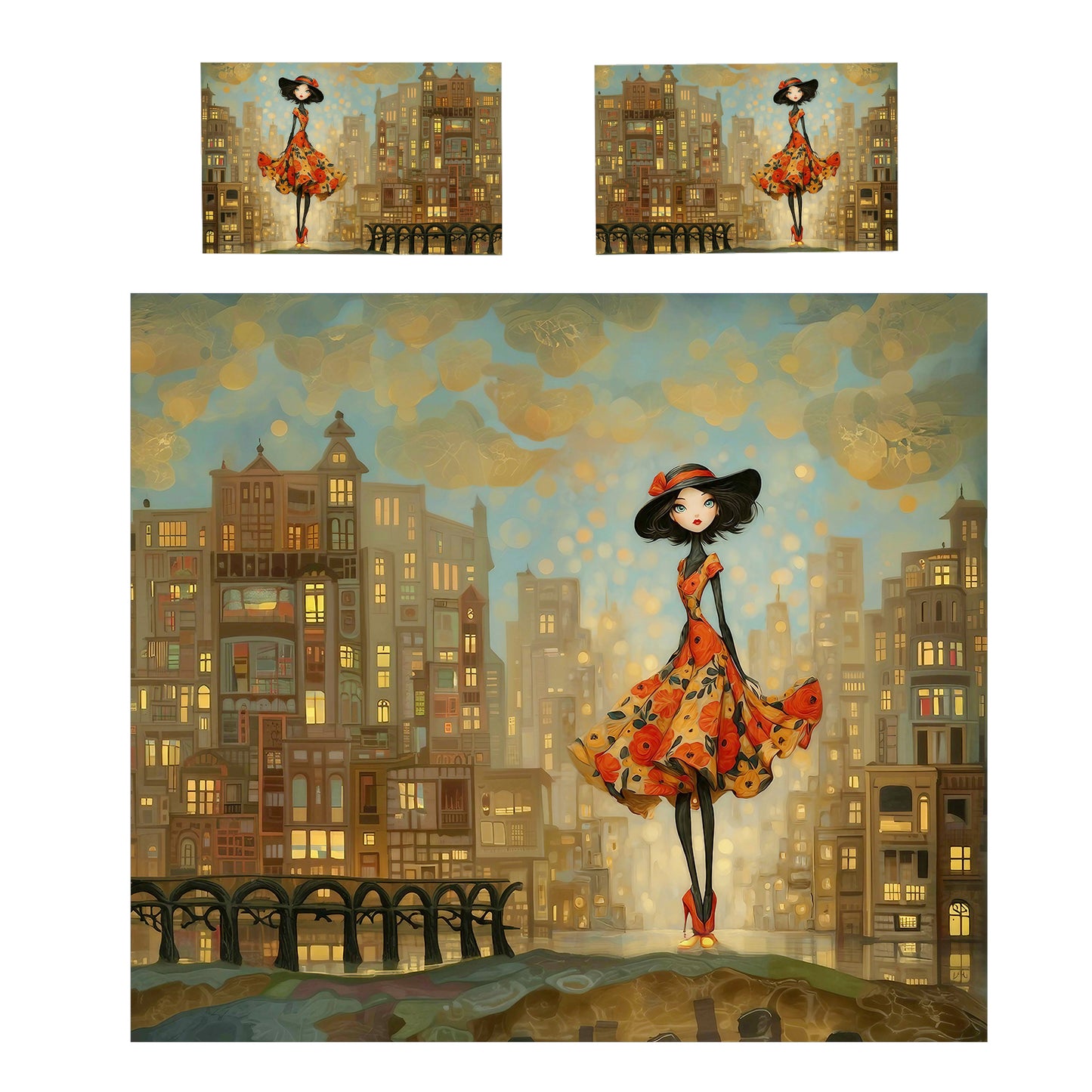 Miss Elegance Duvet Cover Set