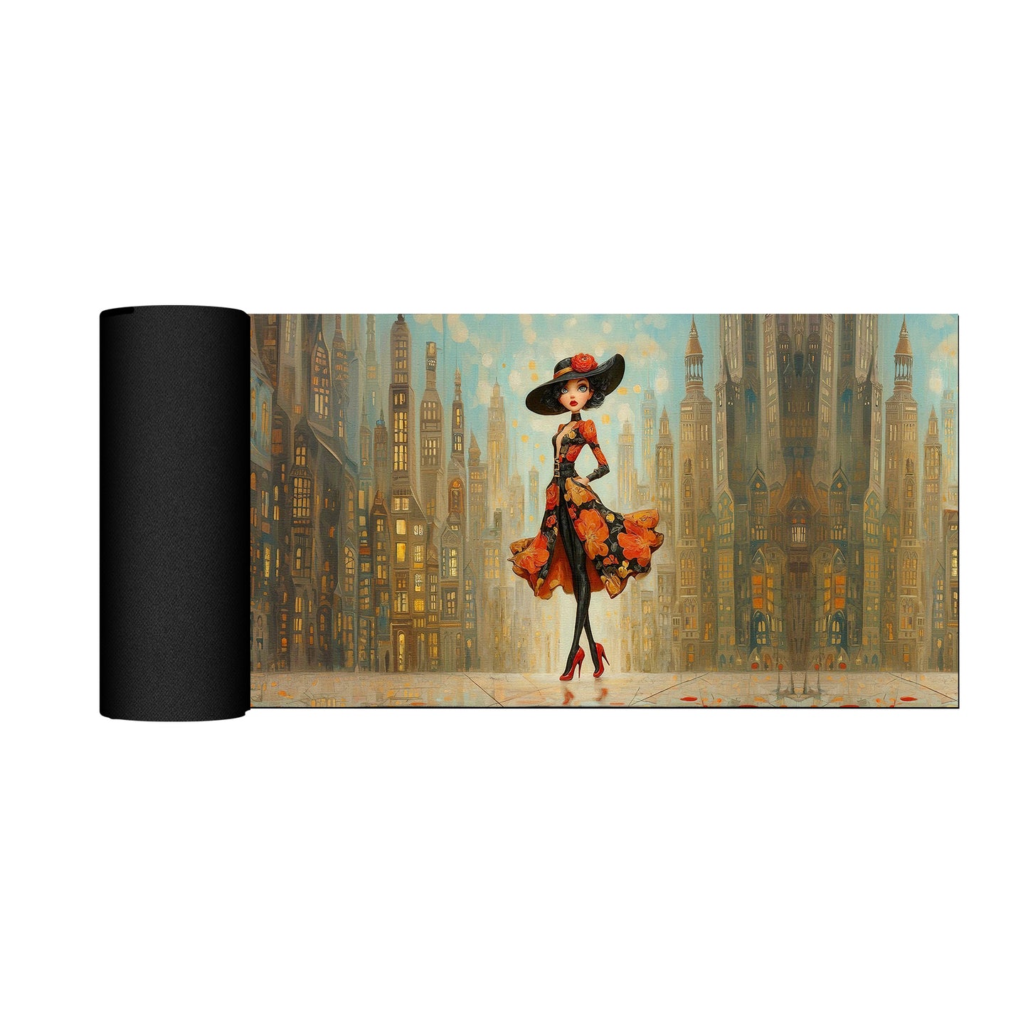 Miss Fashionista Desk Pad