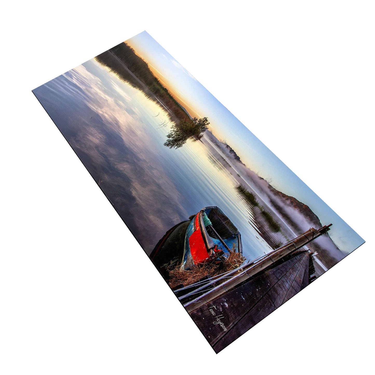 Misty Morning Desk Pad by Fanie Heymans