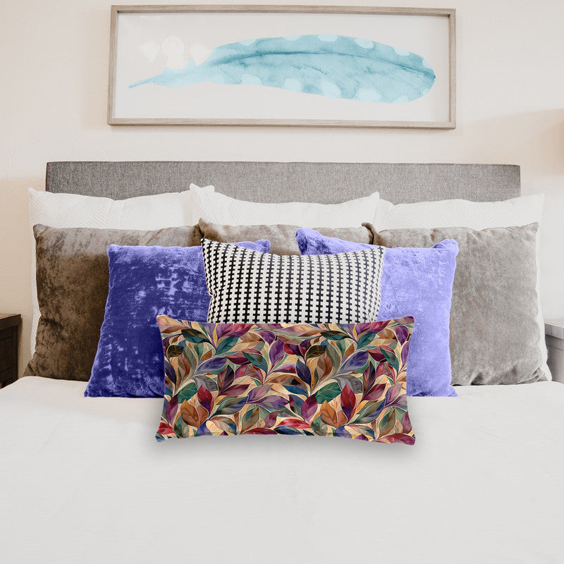 Mixed Colours Oblong Luxury Scatter