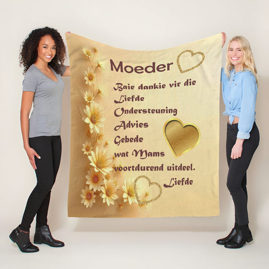 Moeder Light Weight Fleece Blanket