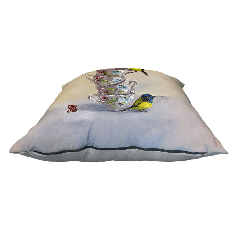 Morning Chirp Luxury Scatter by Juanette Menderoi