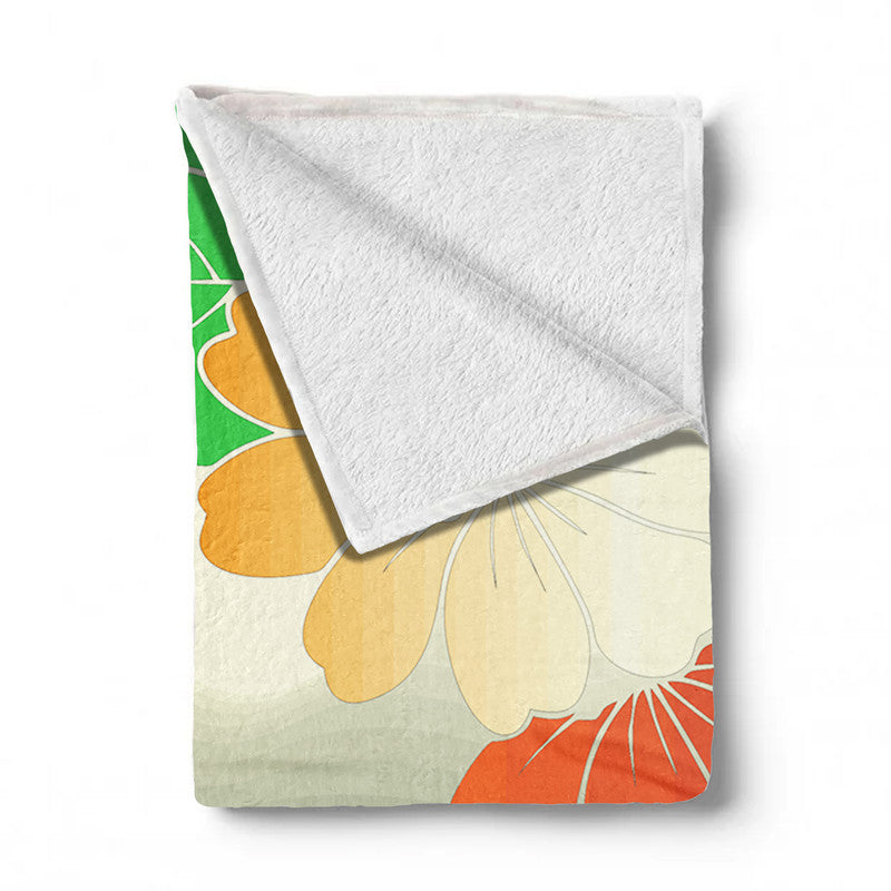 Moths Light weightFleece Blanket By Wikus Hattingh