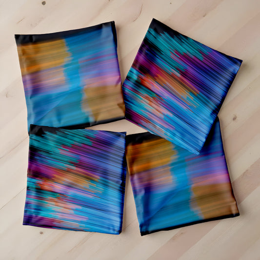 Motion Blur Luxury Scatter Covers (Set of 4)