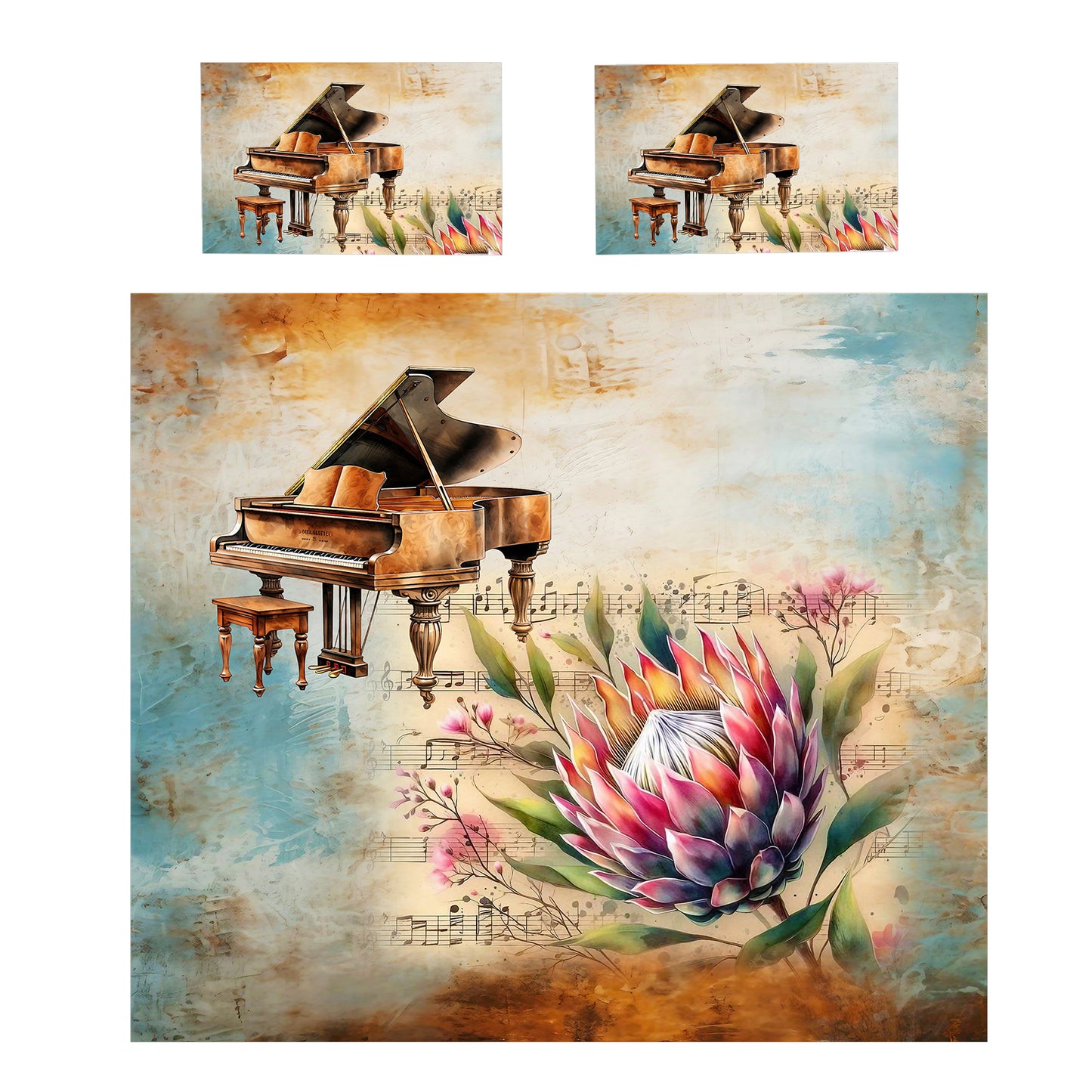 Music! Music Duvet Cover Set