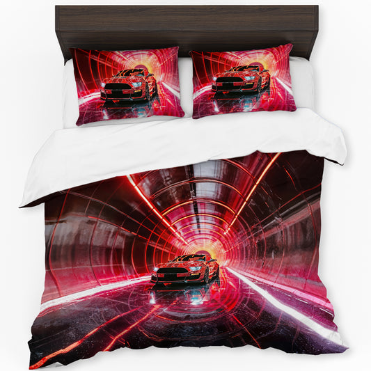 Mustang Motion Duvet Cover Set