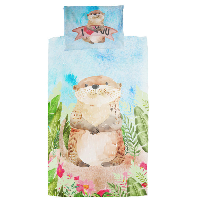 My Little Otter Cot Set