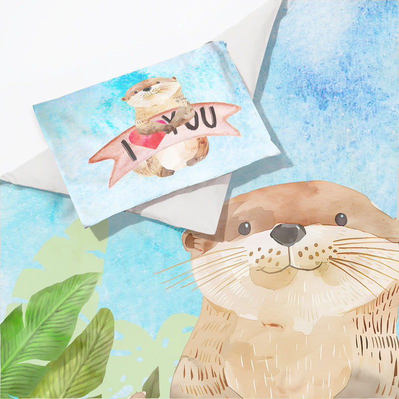 My Little Otter Cot Set