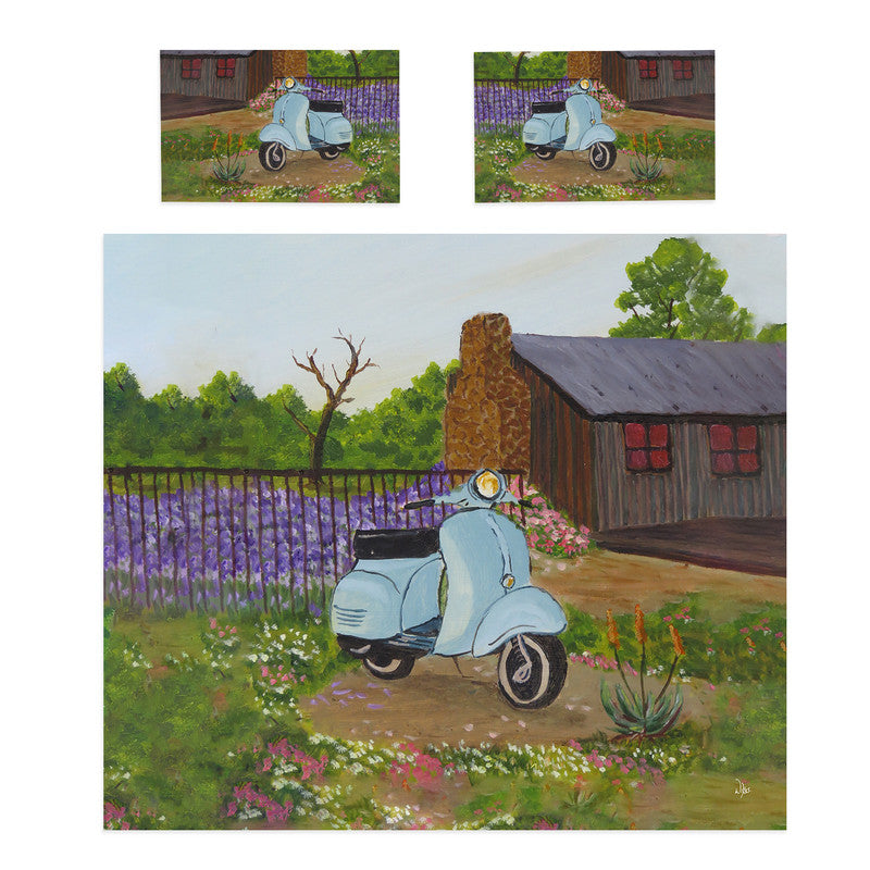 My Ride Duvet Cover Set by Wikus Hattingh