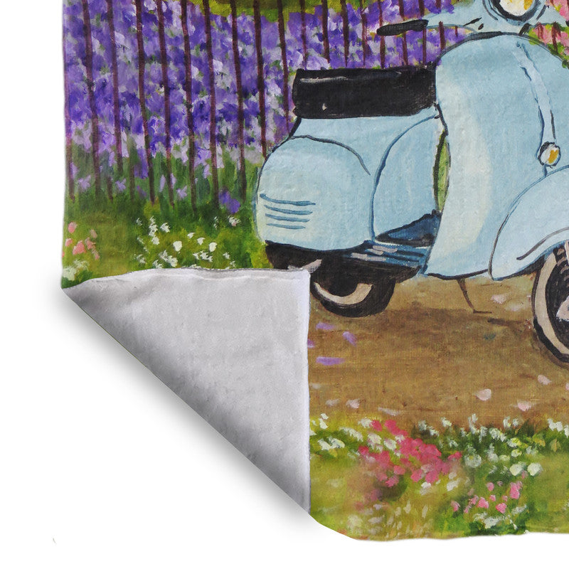 My Ride Light Weight Fleece Blanket by Wikus Hattingh