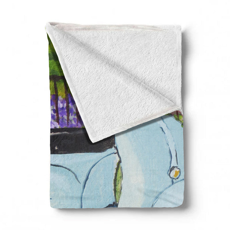 My Ride Light Weight Fleece Blanket by Wikus Hattingh