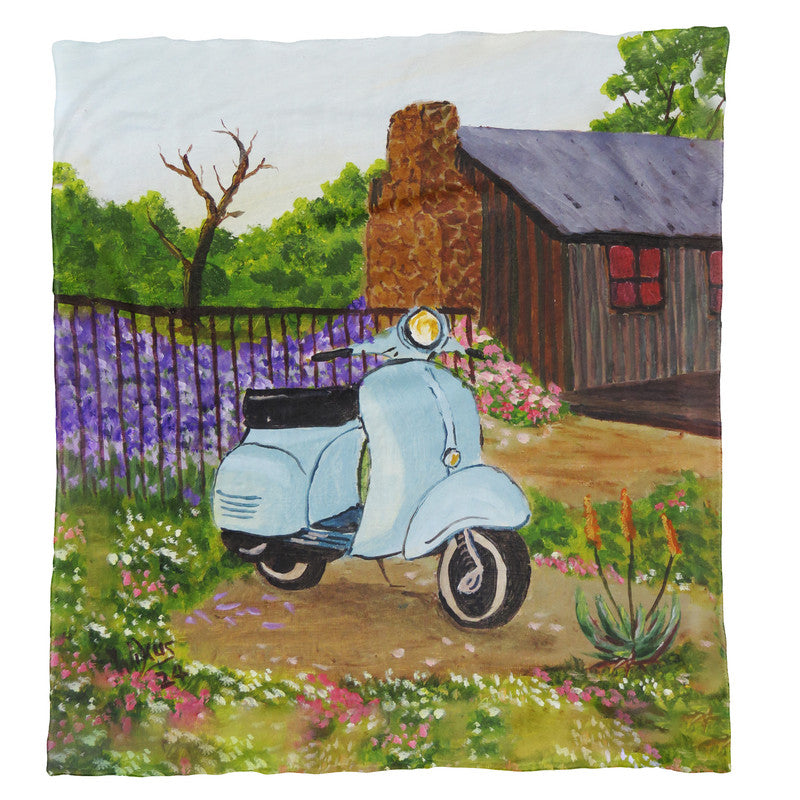My Ride Light Weight Fleece Blanket by Wikus Hattingh