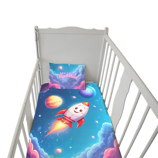 My Little Rocketeer Cot Set