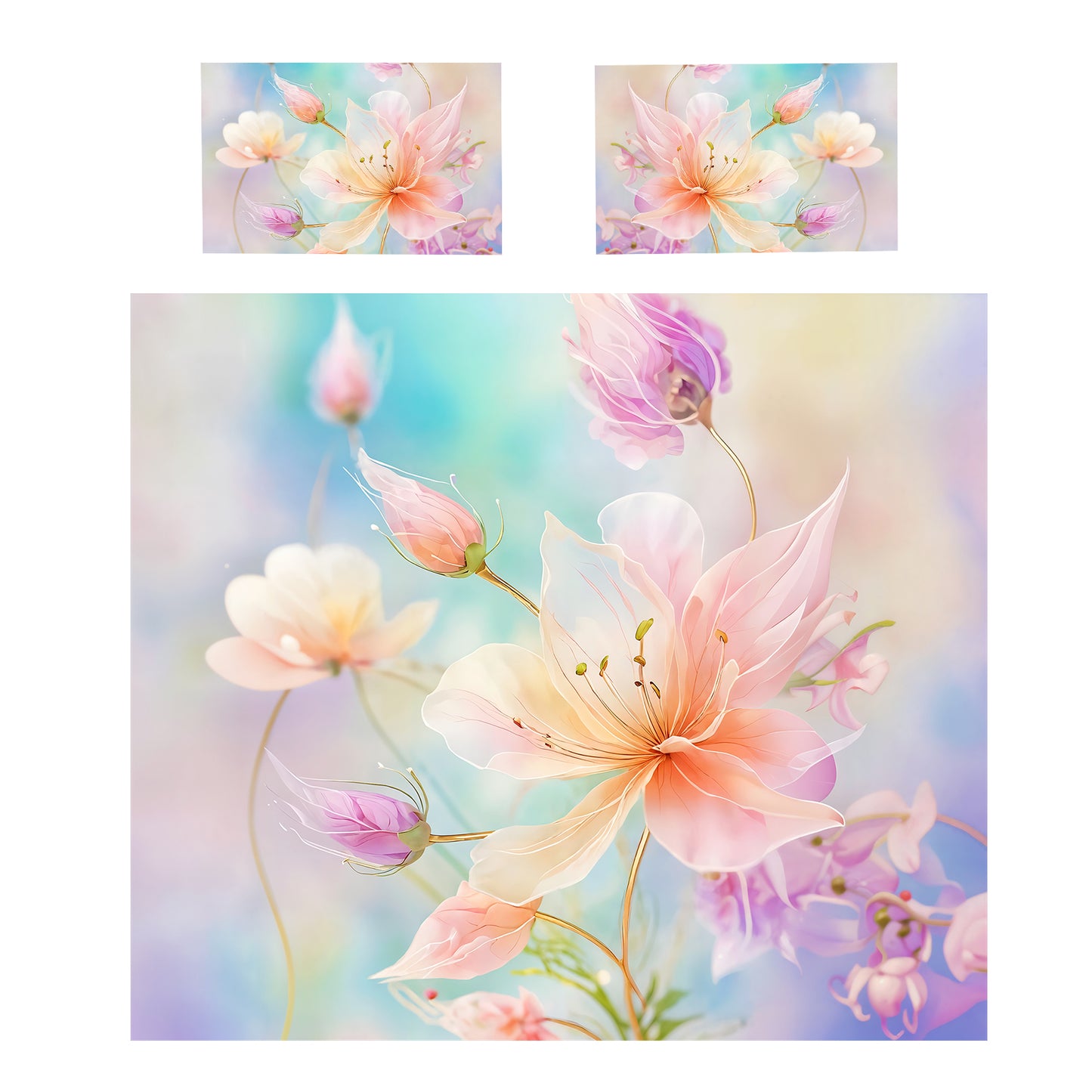 Mystic Blossoms Duvet Cover Set