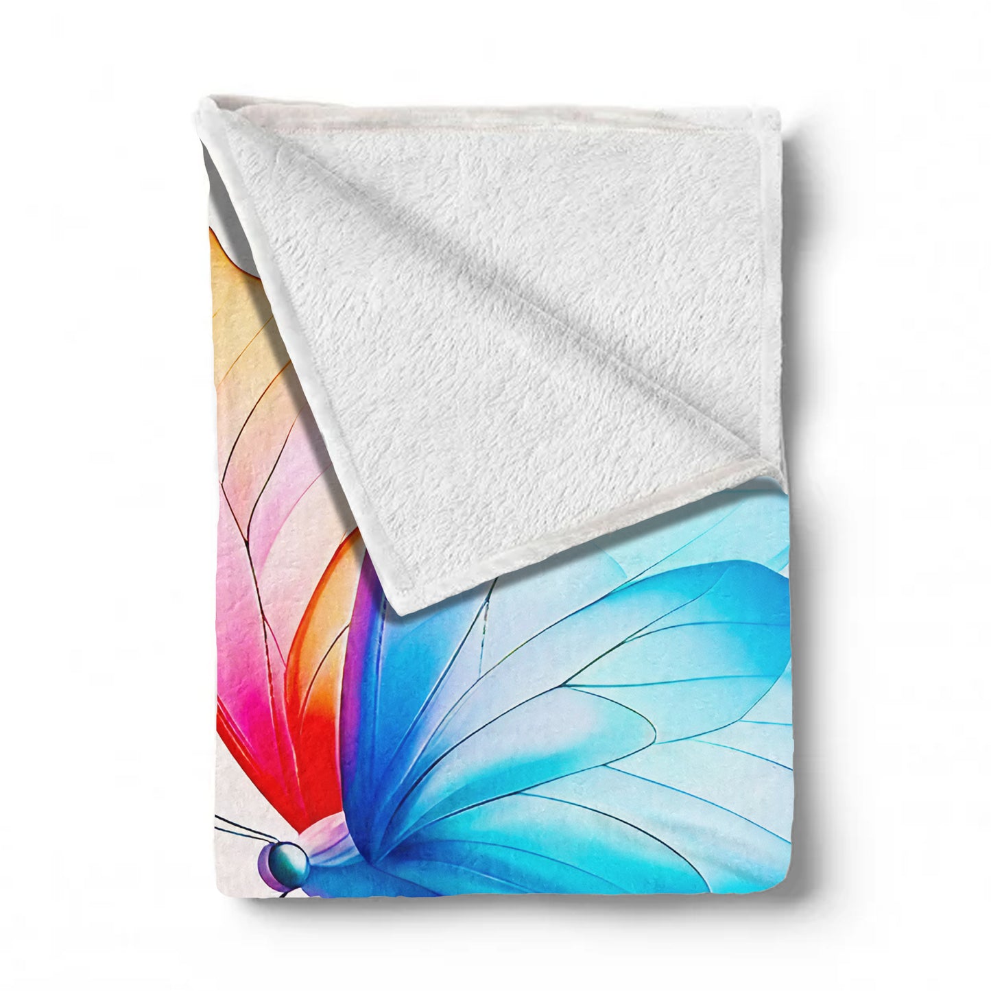 Mystic Butterfly Light Weight Fleece Blanket