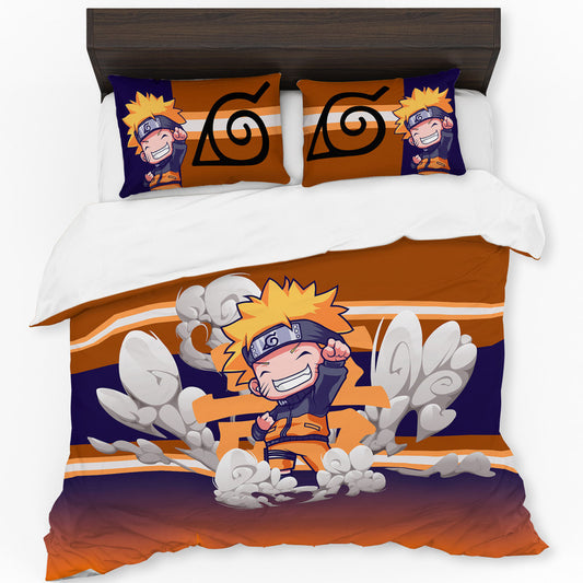 Naruto Chibi Duvet Cover Set