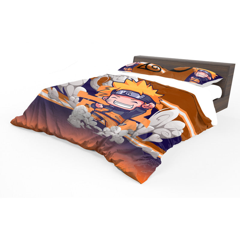 Naruto Chibi Duvet Cover Set