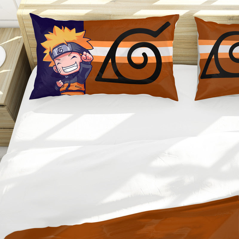 Naruto Chibi Duvet Cover Set