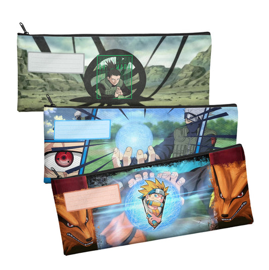 Zip & Go Naruto Ninja Origins Pencil Bags Set of 3