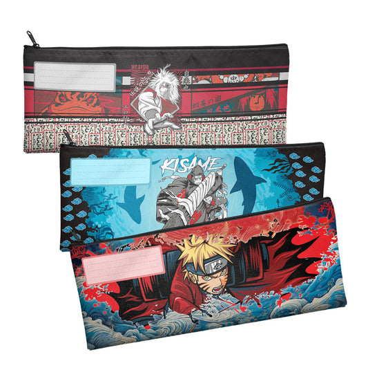 Zip & Go Naruto Sage Pencil Bags Set Of 3