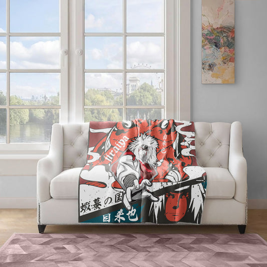 Naruto Jiraiya Light Weight Fleece Blanket