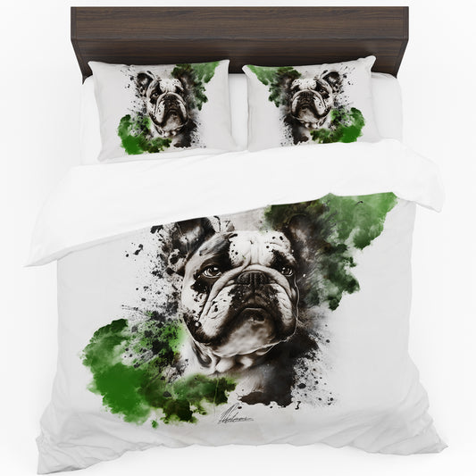 Bulldog By Nathan Pieterse Duvet Cover Set