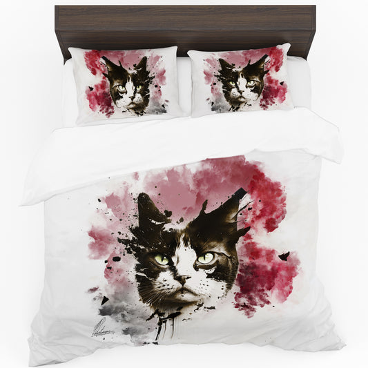 Meow By Nathan Pieterse Duvet Cover Set