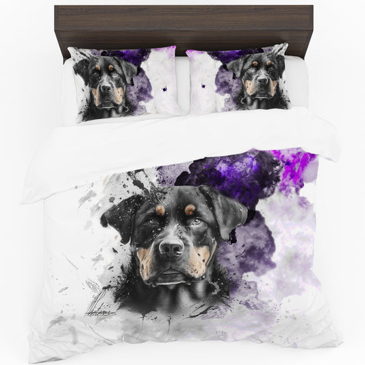 Rottweiler By Nathan Pieterse Duvet Cover Set