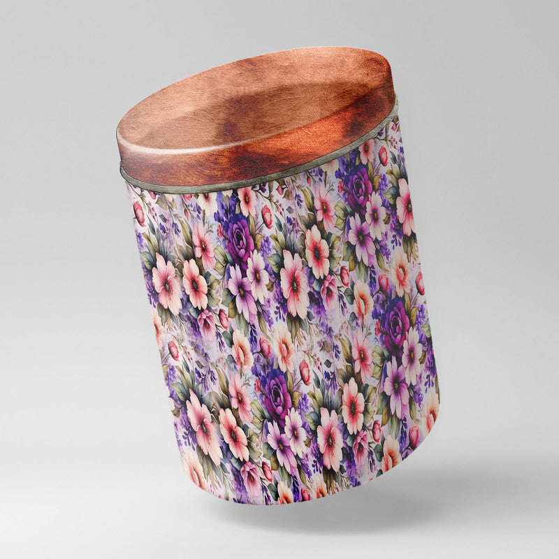 Natures Ballerinas Drum Decoupage