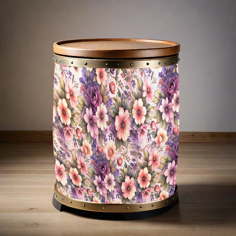 Natures Ballerinas Drum Decoupage